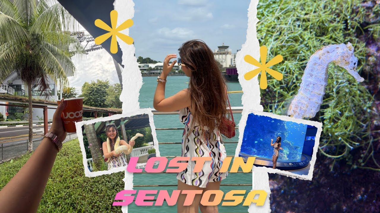 SENTOSA ISLAND💚🇸🇬|Travel Vlog| Payal Mundra