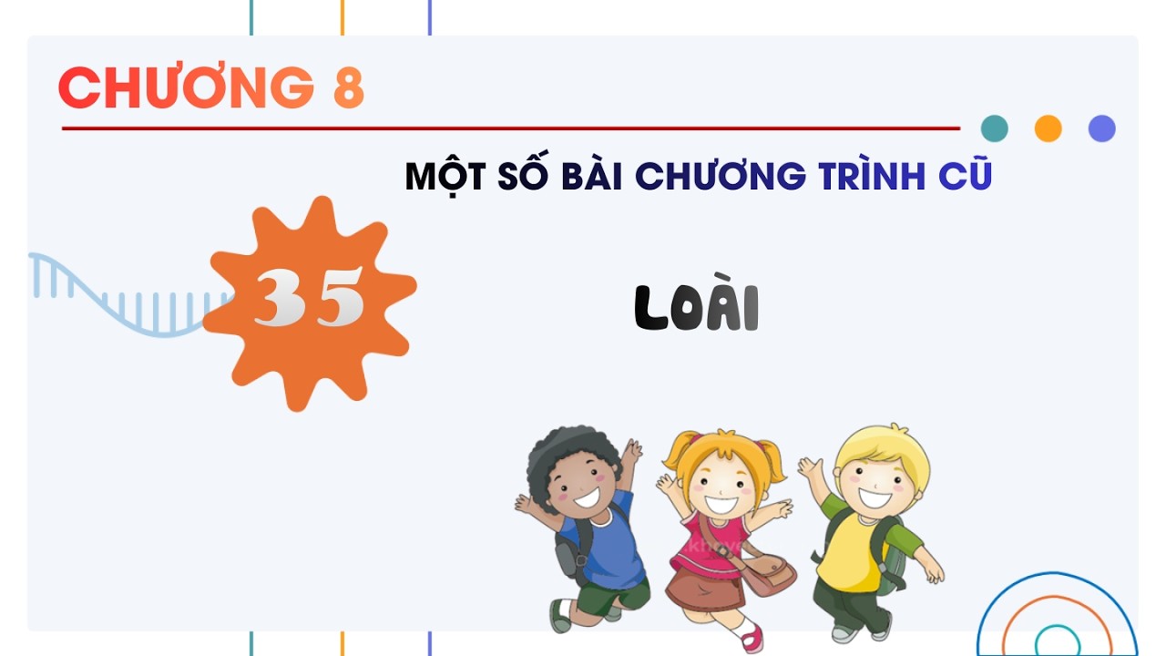 Sinh 12 |Chương 8| Bài 35: LOÀI