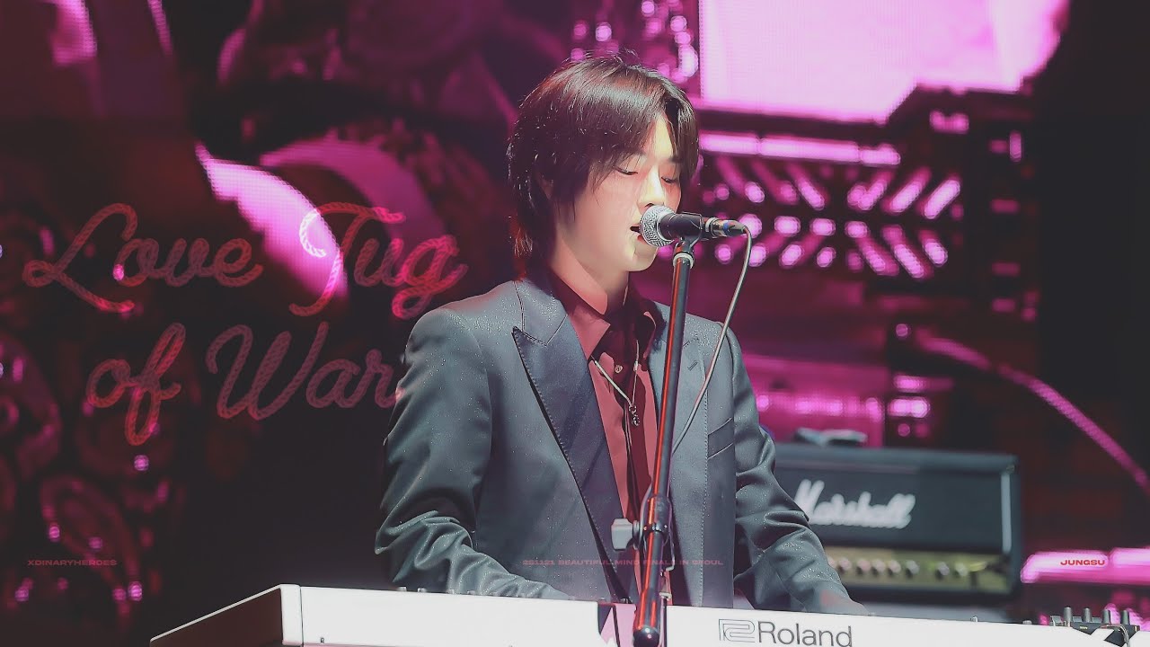 251121 Love Tug of War 정수 직캠  Xdinary Heroes Jungsu focus * Beautiful Mind FINALE in Seoul Day1