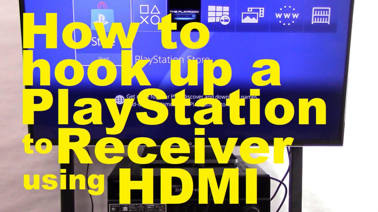 Как подключить PlayStation к ресиверу через HDMI