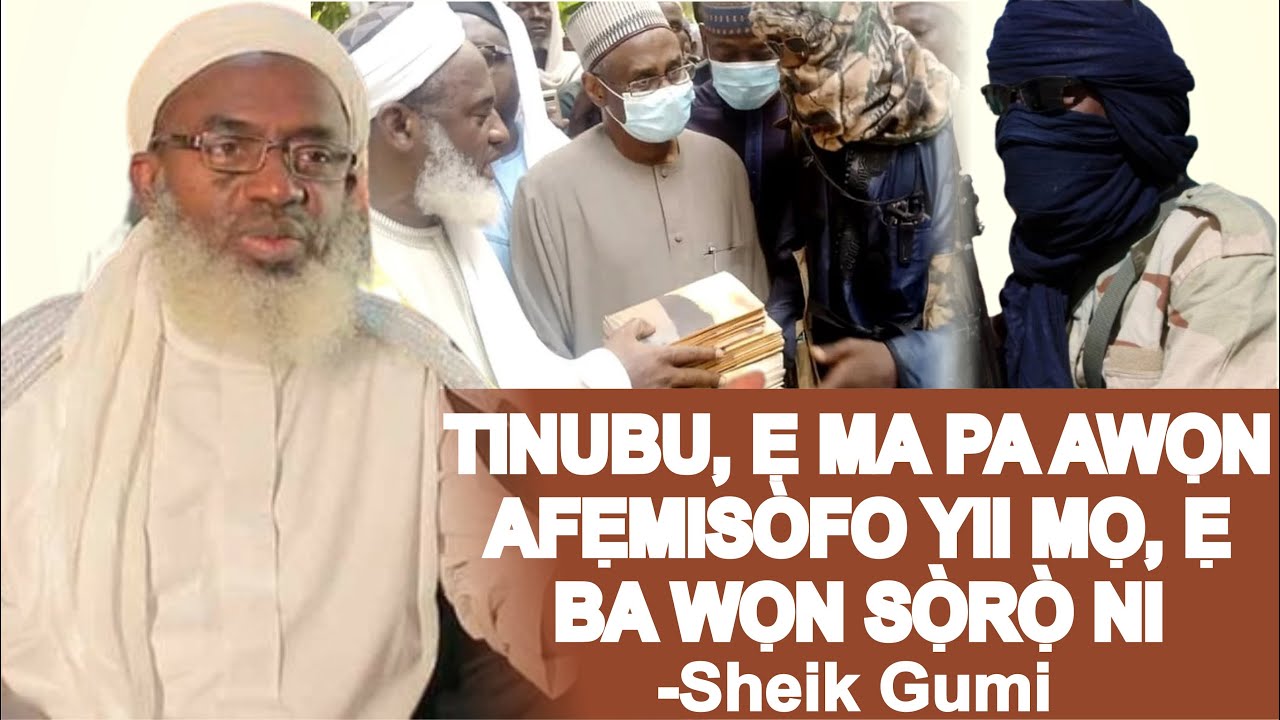 GUMI FẸ KI TINUBU PEPADE AWỌN AFẸMIṢOFO 