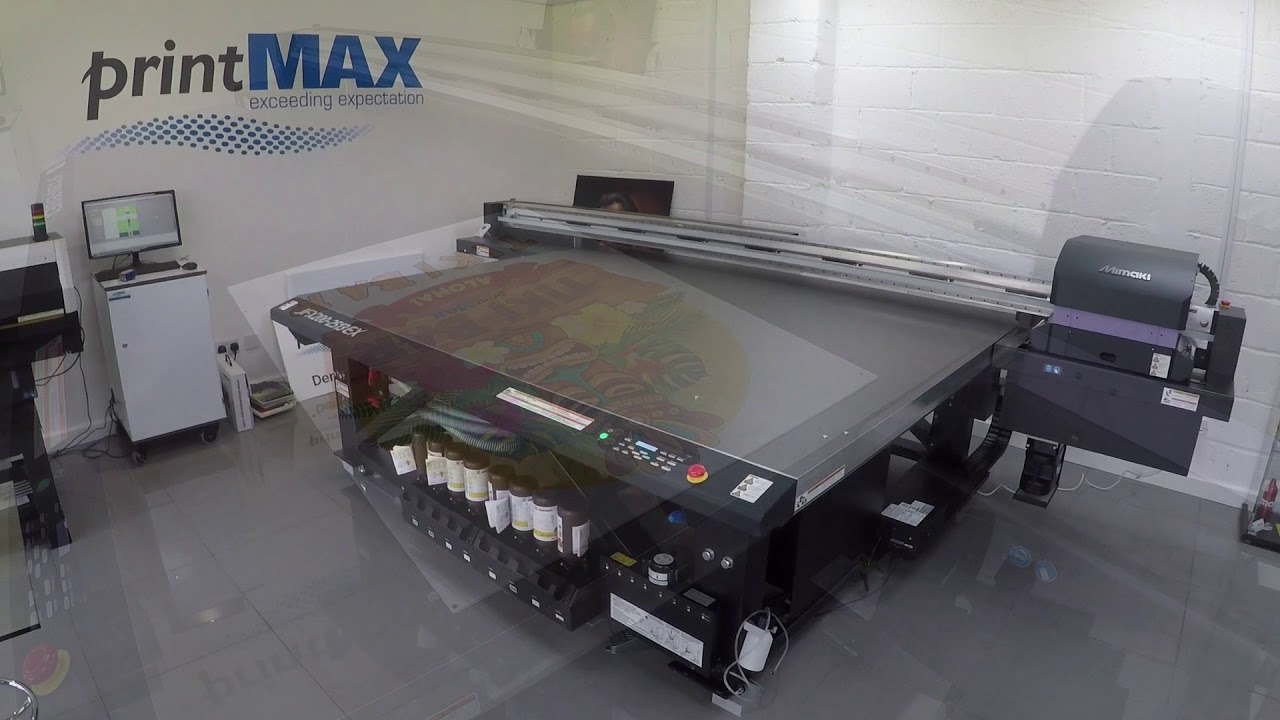 WORKFLOW 3D SIGNAGE on the Mimaki JFX200-2513EX and the Summa F Series in the printMAX Demo Centre