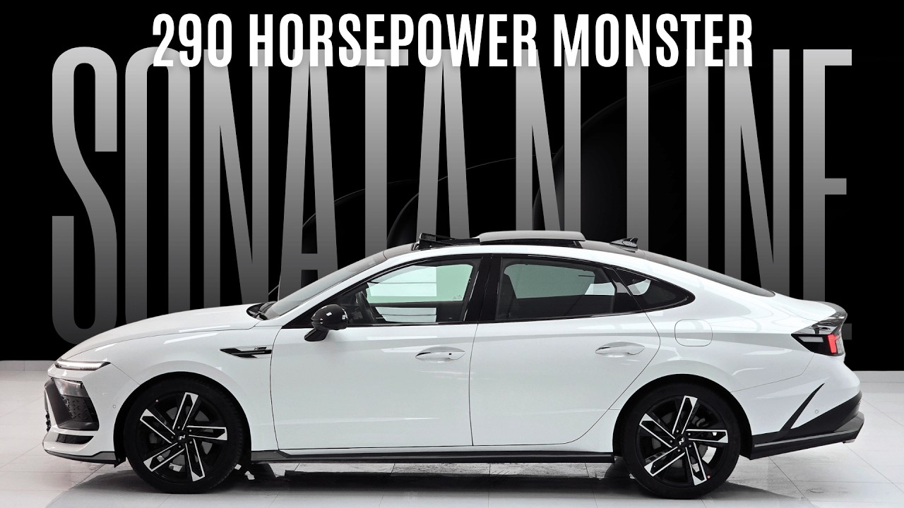 Hyundai Sonata N-Line 2025. The Turbocharged 300 Horsepower Monster.
