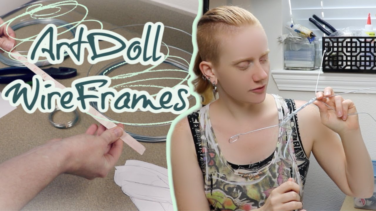 How to Make Wire Frames for ArtDolls || Artdoll Tutorials