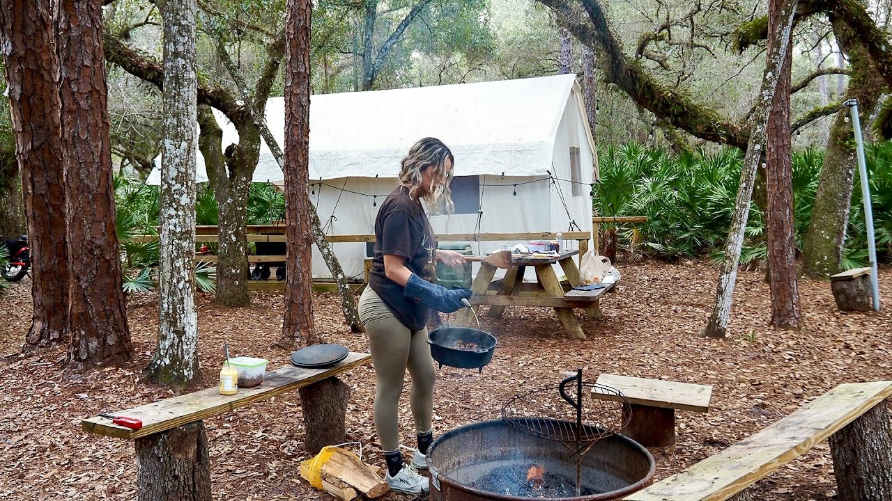 Solo Female Camping Done Different