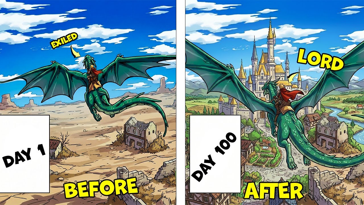 EXILED TO WASTELAND! KNIGHT WITH 'DRAGON SPEECH' BUILT STRONGEST GUILD IN THE WORLD | MANGA RECAP