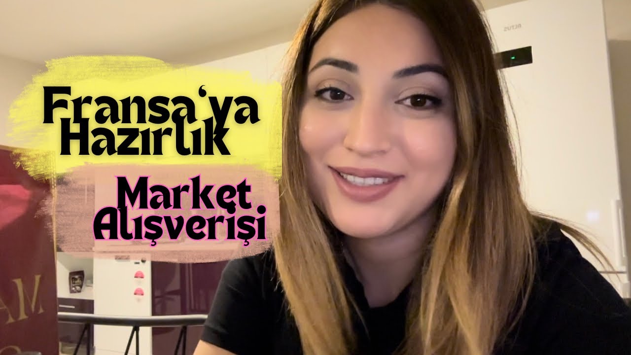 Mini Market 🎁 Fransa’ya Hazırlık Alışverişi 🇫🇷 Buzdolabı Düzeni 🥫Afyon Lokum Atölyesi 🍭