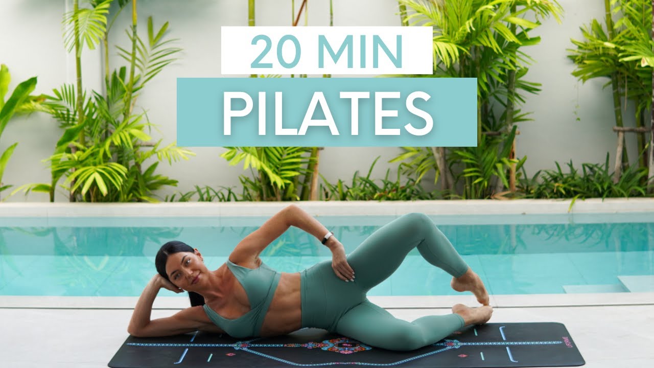 20 MIN PILATES EN CASA || Rutina Exprés Para Trabajar Todo El Cuerpo (Nivel Principiante / Medio)