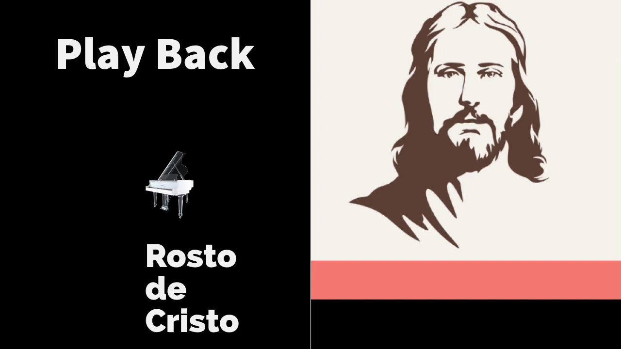 ROSTO DE CRISTO - PLAYBACK PIANO LEGENDADO ( versão Amanda Wanessa)