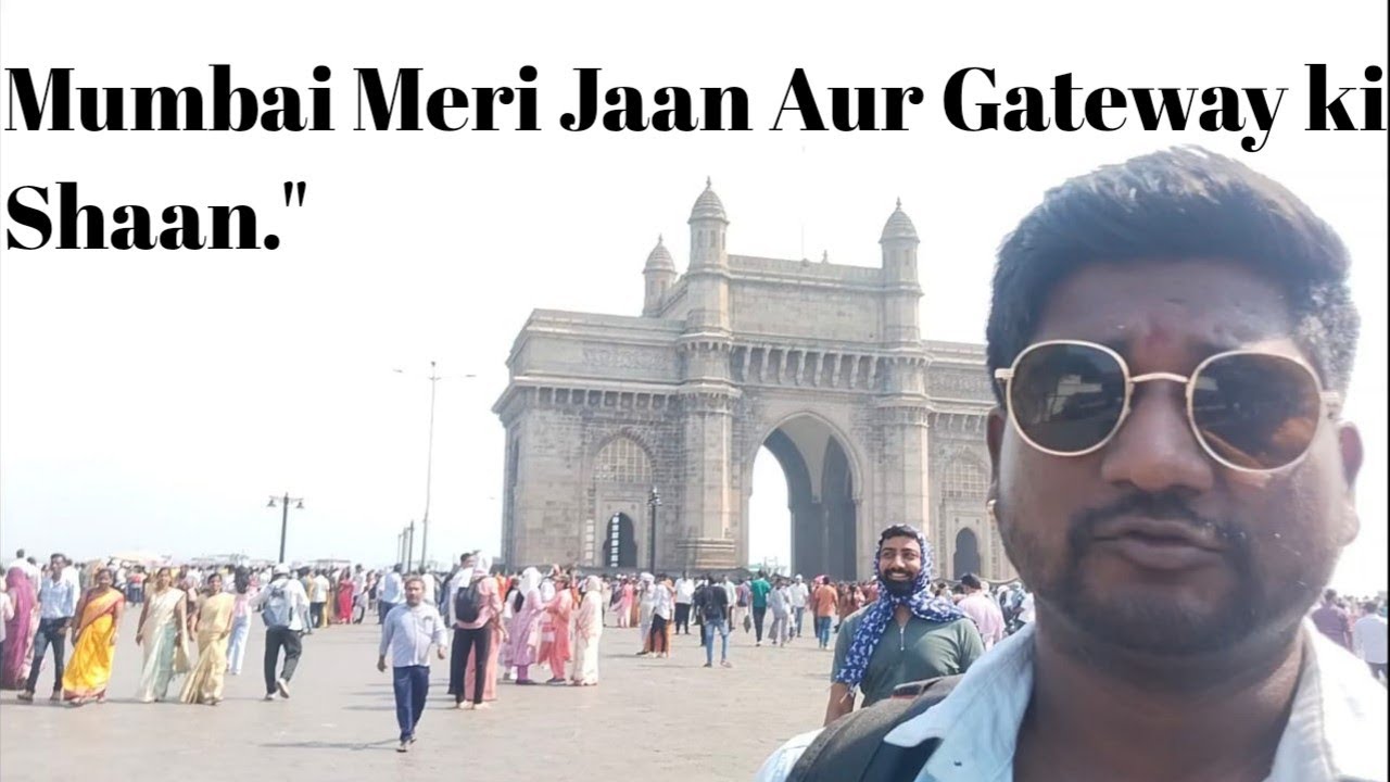 Mumbai Meri Jaan Aur Gateway Ki Shaan.😇😇Gateway of India ki thandi hawa aur Mumbai ki raunak🛥🚤