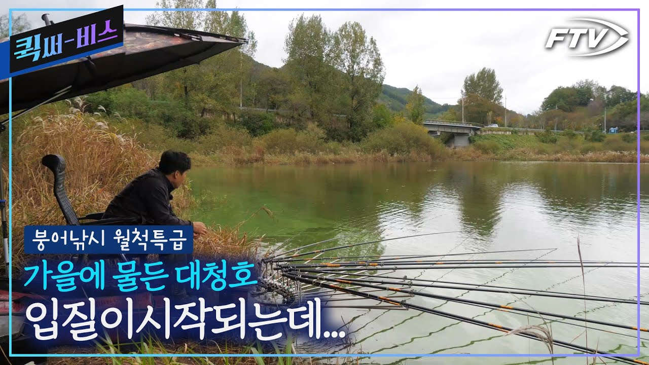 [Full/퀵써-비스] 광활한 대청호에서의 가을 붕어낚시.. 이광희 특유의 전투낚시가 시작된다[붕어낚시월척특급/866회]