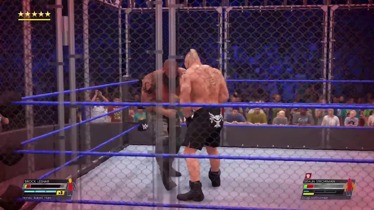 Smackdown Live: Brock Lesnar vs Braun