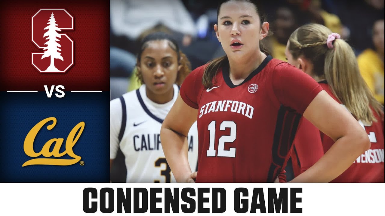 Stanford vs. Cal Condensed Game | 2025-26 ACC Women's Basketball