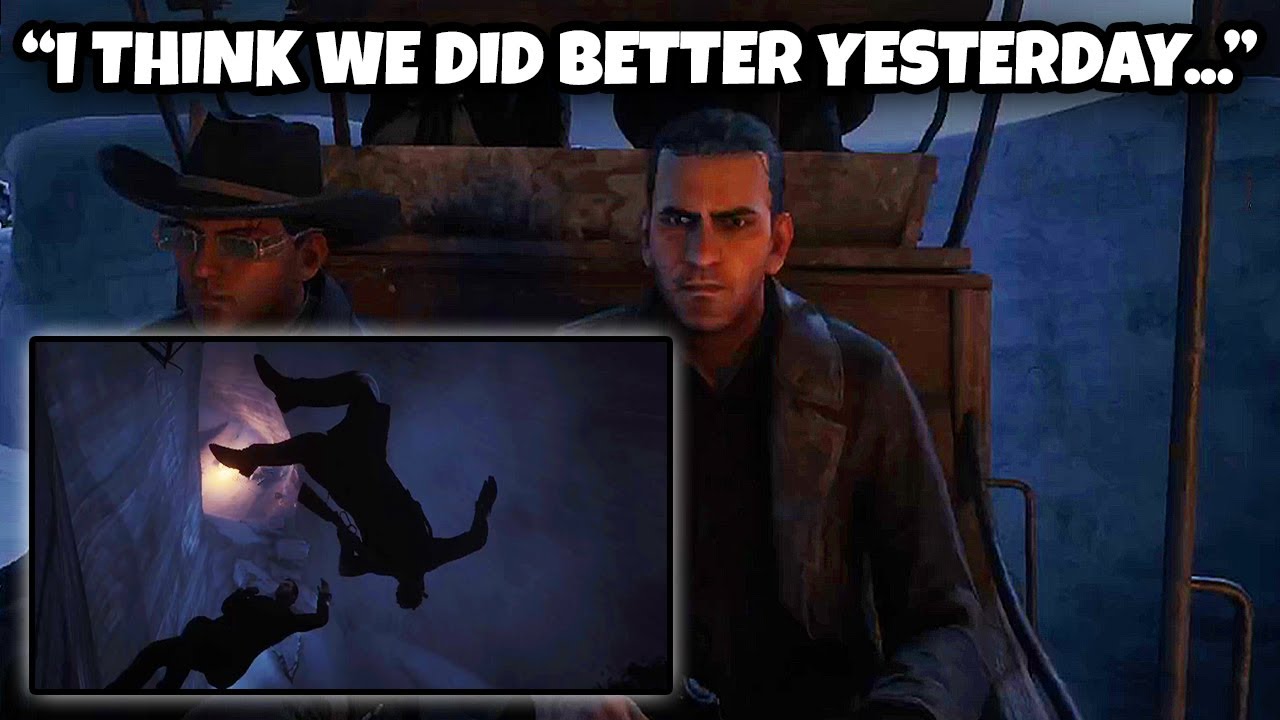 AnthonyZ Уморительный ПРОВАЛ при попытке забраться на самую высокую гору в RDR2 RP!