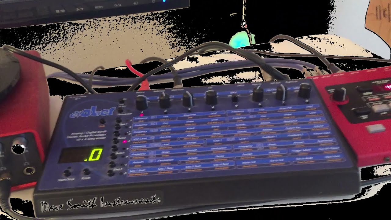 Live techno with Nord Drum 2 + Dave Smith Instruments Evolver