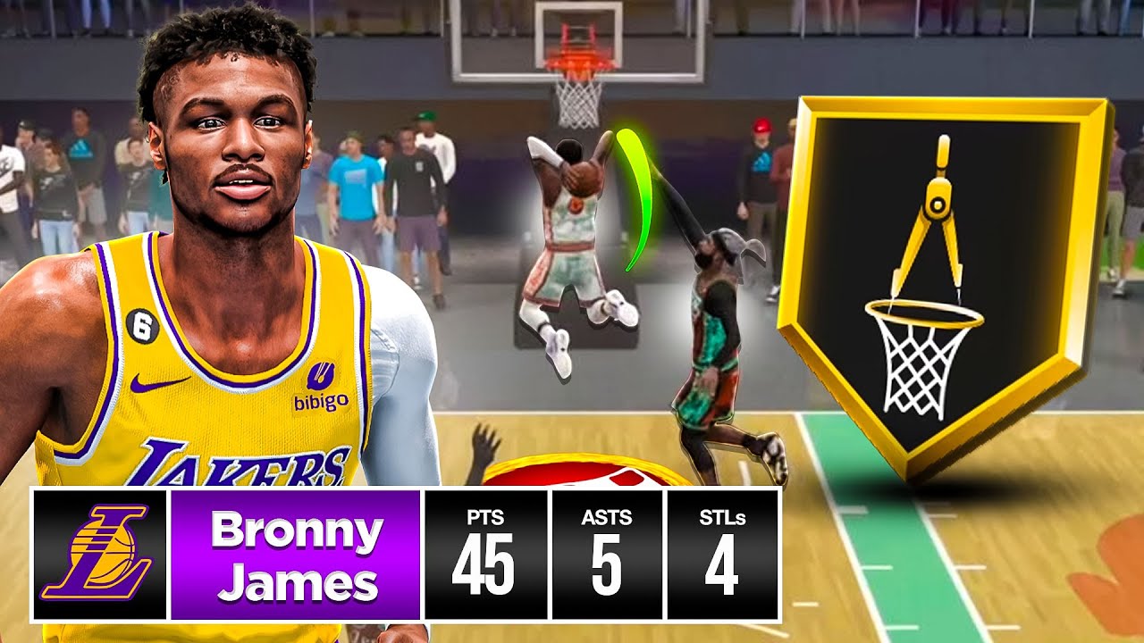 BRONNY JAMES BUILD is SERIOUS PROBLEM in NBA 2K24!