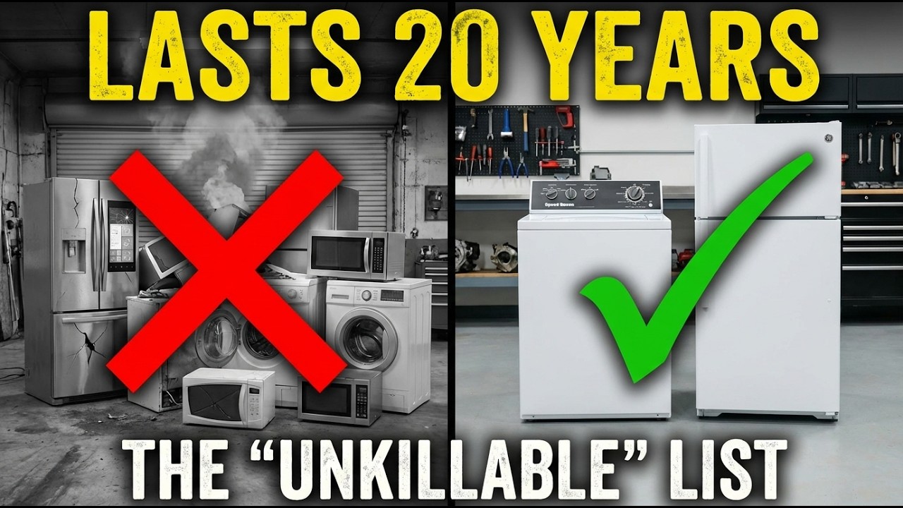 The Only 5 Appliances That Still Last 20 Years (The 
