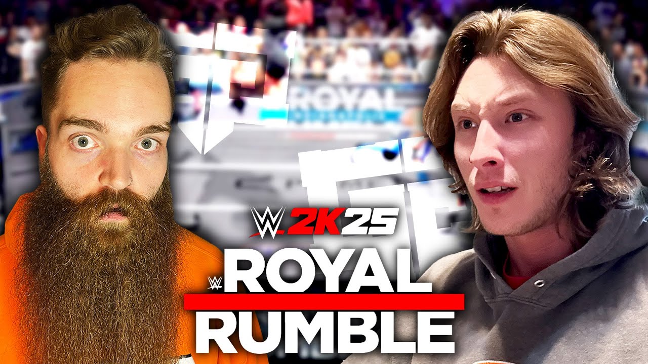 WWE 2K25: Men & Women Royal Rumble Matches!!