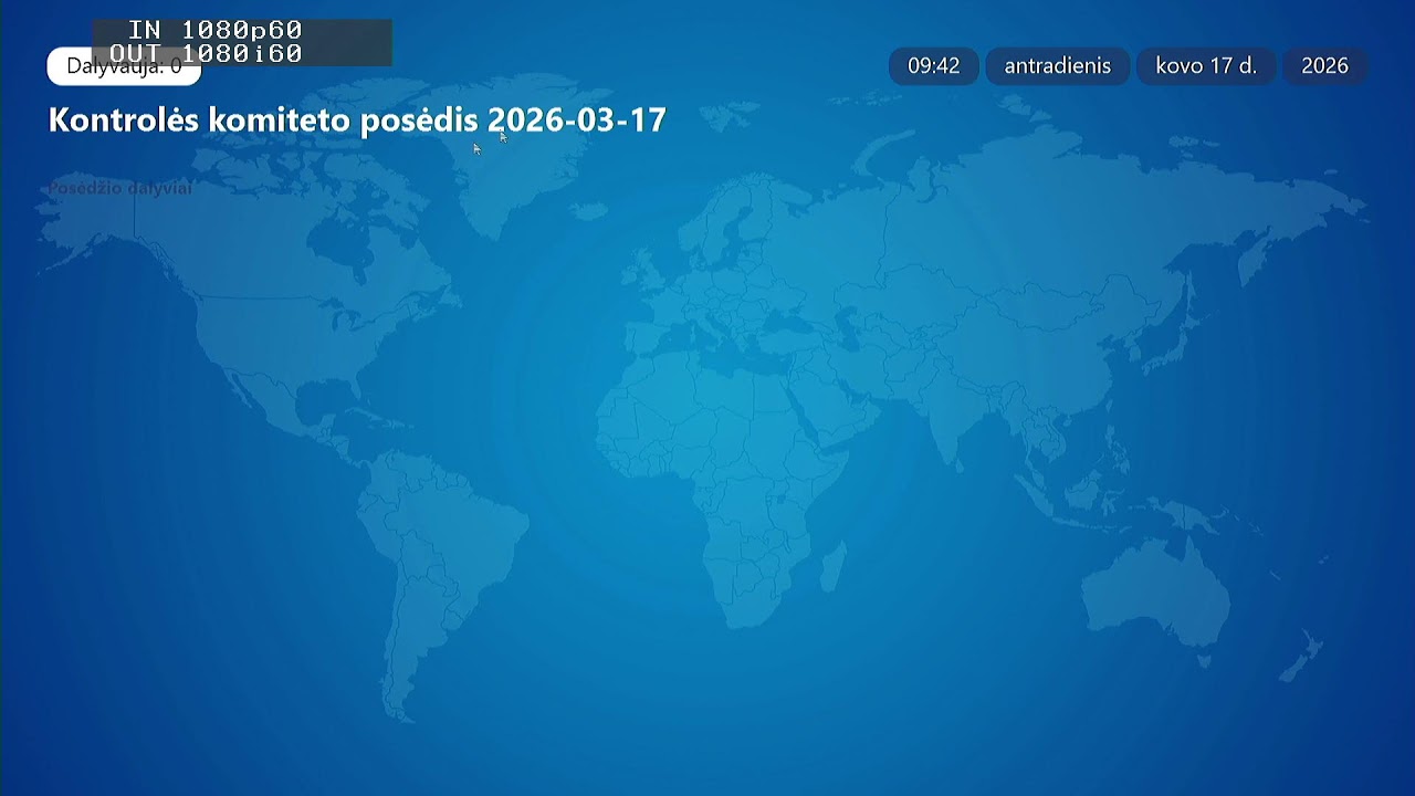 Šiaulių rajono savivaldybės tarybos Kontrolės komiteto posėdis 2026-03-17