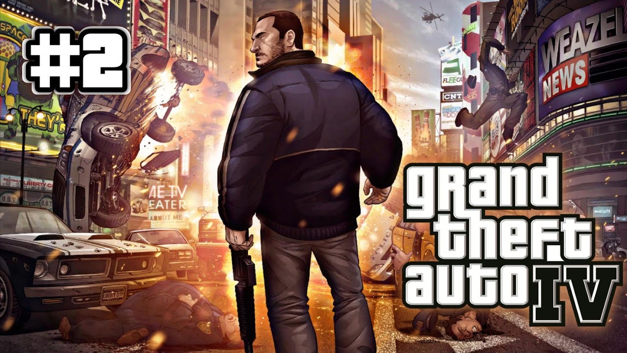 Grand Theft Auto IV (GTA-4) Gameplay Part 2 |Mister cat™|