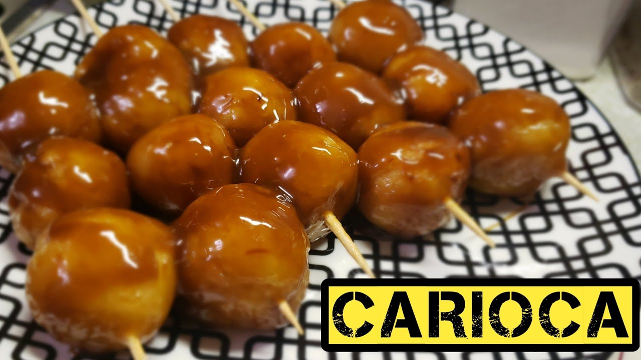 How to Make Carioca| Fried Sweet Rice Balls with Coconut | Easy Recipe dessert| Aiza Benoit