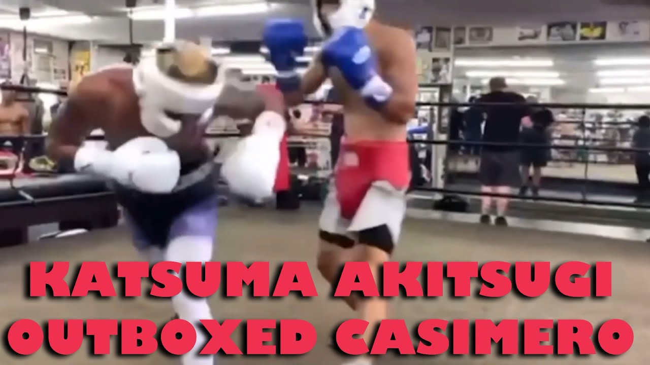 Jonas Sultan&rsquo;s opponent KATSUMA AKITSUGI OUTBOXED John Riel Casimero in sparring