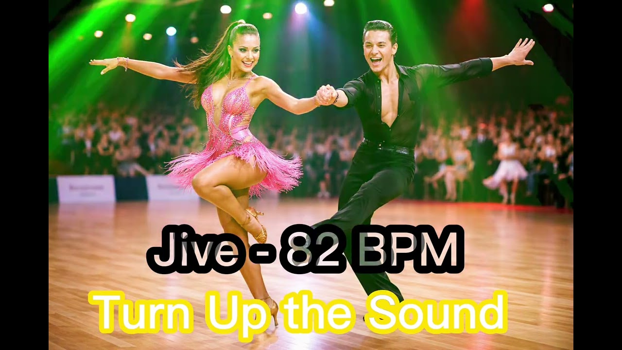 🎶 Turn Up the Sound – Jive | Ballroom Dance Practice Music