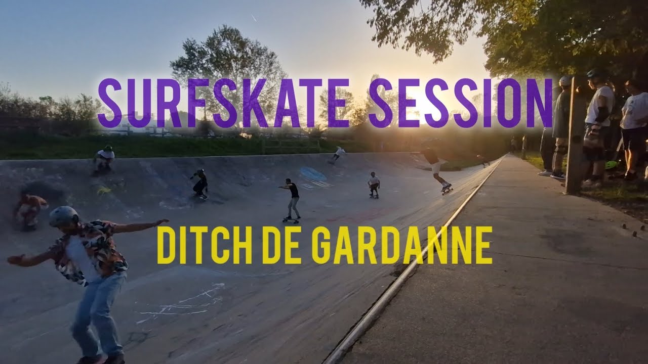 Surfskate Session - Ditch de Gardanne !