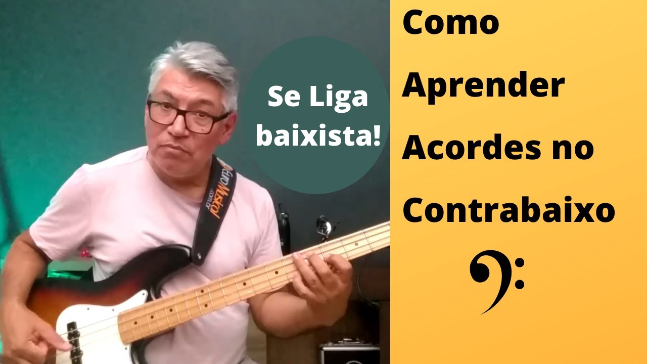 COMO APRENDER ACORDES NO CONTRABAIXO!