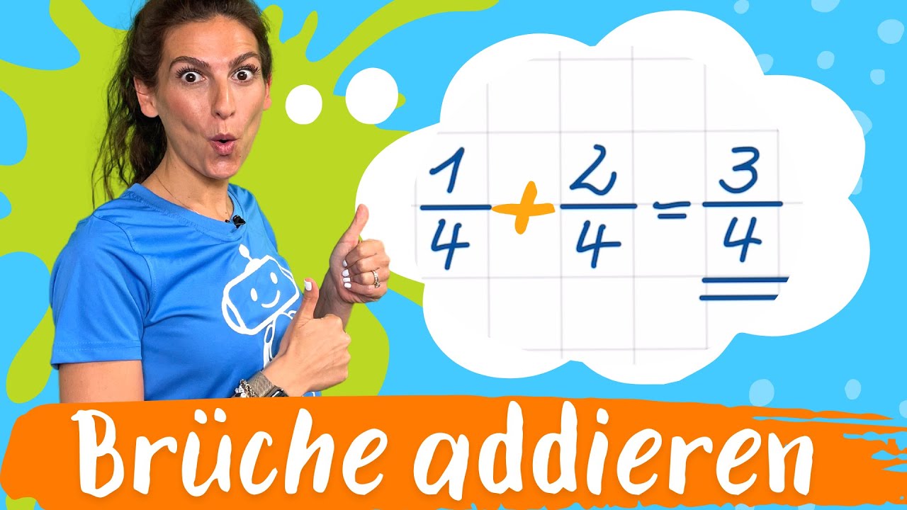Brüche addieren – Bruchrechnung | Mathematik | Silicon Valley Kids