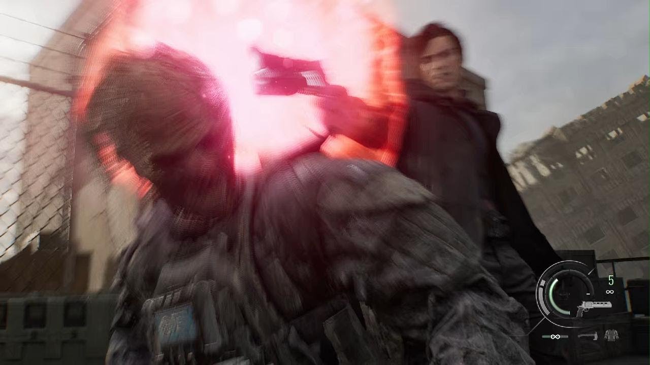 Leon Wicks the Roof (Insanity) - RESIDENT EVIL requiem