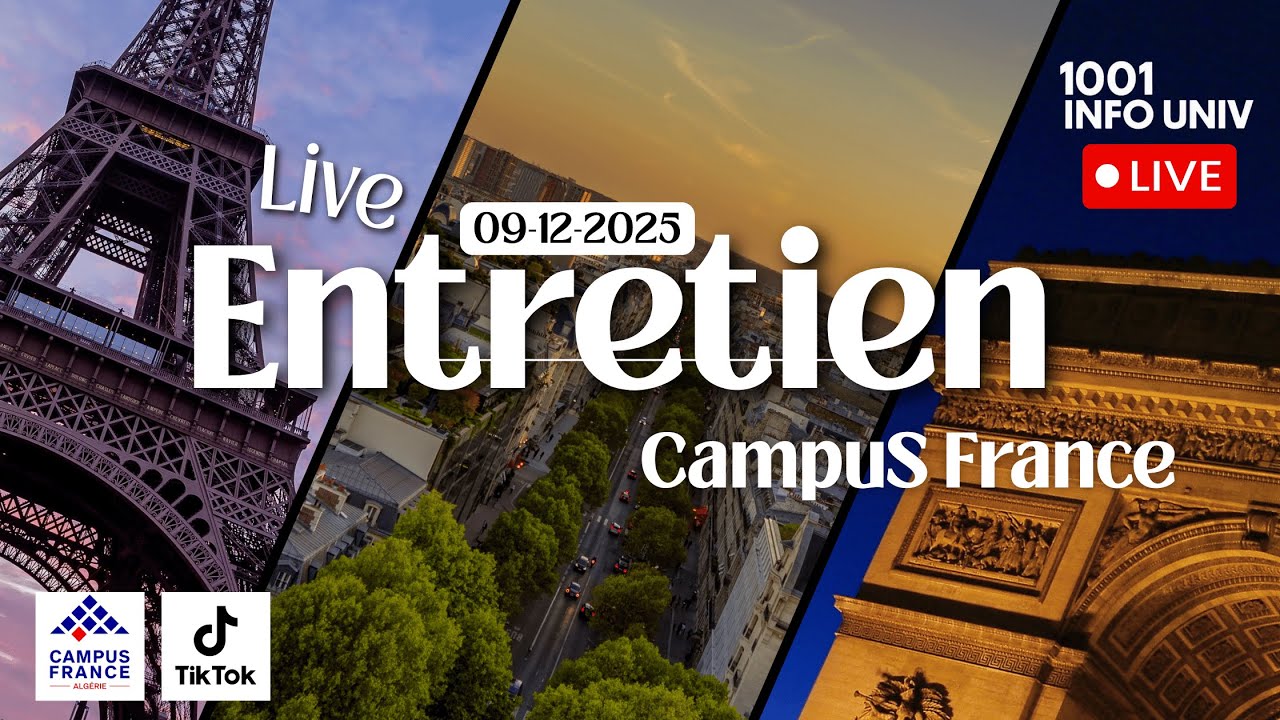Préparer l’Entretien Campus France 2025 | Live spécial + Écoles Privées. #entretiens #campusfrance