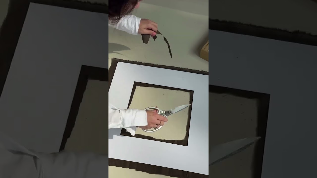 DIY IKEA Frame Hack: This Fabric Trick Changes EVERYTHING!  #diy #transformation  #shortvideo