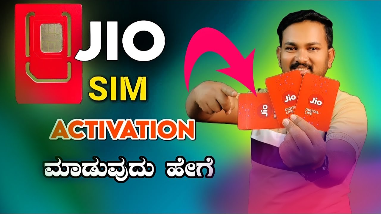 How to Jio sim activation in kannada @digitalvp96Mr.Karnataka Hacker