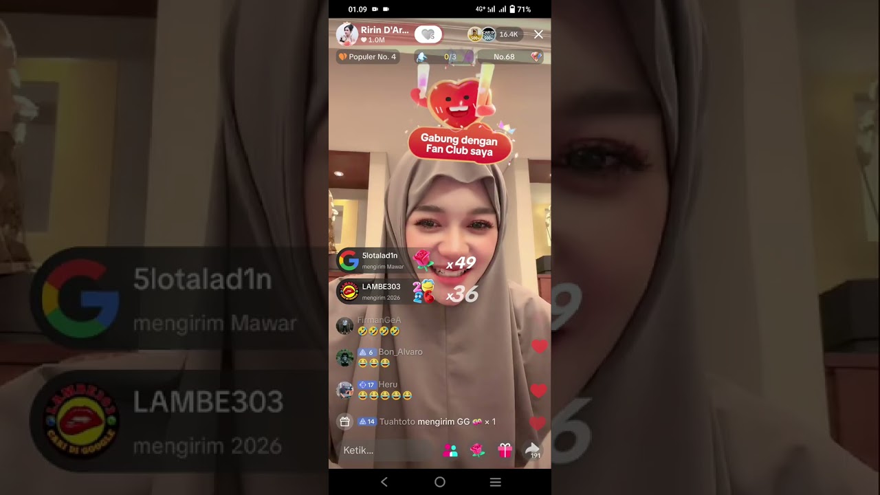 Ririn D'aryanti mode ga bisa tidur di interogasi sama AA bolyang part 2