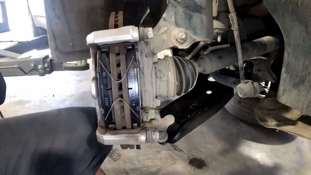 troca de pastilhas de freio... kia sportage