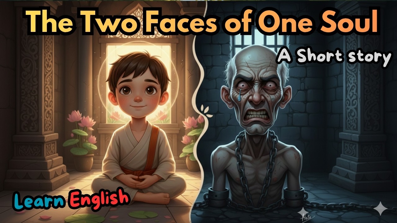 Two faces of one soul #MotiveGlowstories #motivationalstoriesinenglish #learnenglishthroughstories