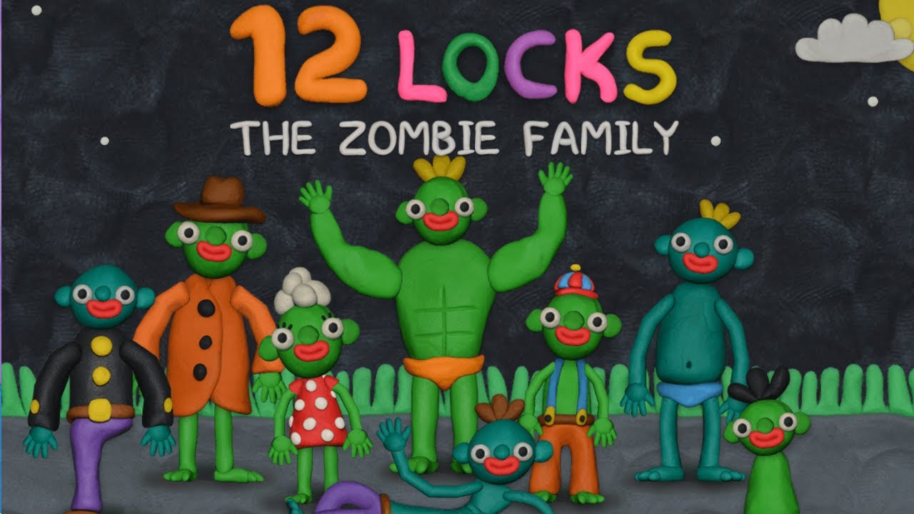 12 LOCKS THE ZOMBIE FAMILY! ALL LEVELS WALKTHROUGH
