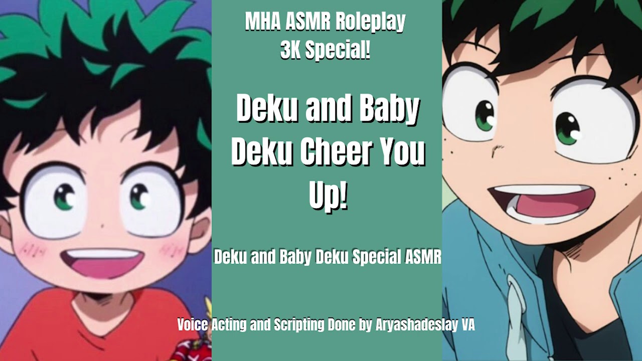 Deku and Baby Deku Cheer You Up!: Deku and Baby Deku ASMR 3K Special! [M4A] [My Hero Academia]