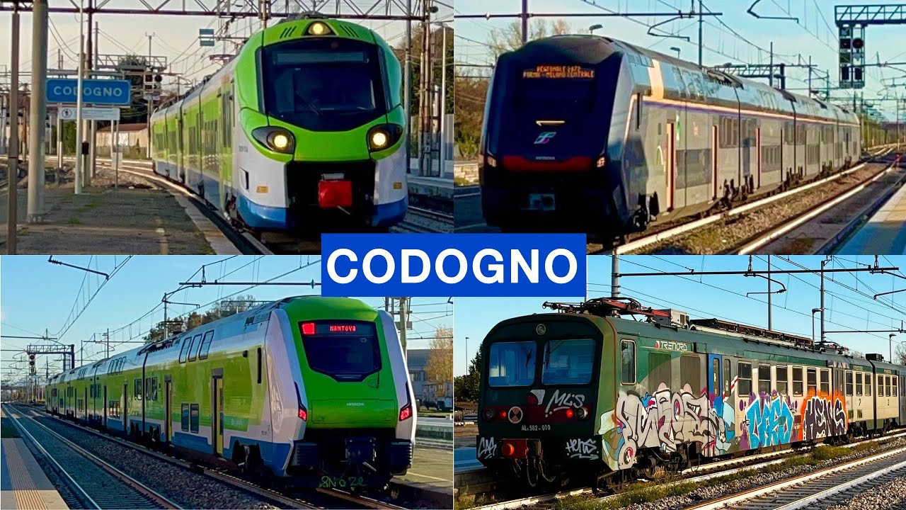 Treni Alla Stazione Di Codogno ( Arrivi - Partenze - In Transito )