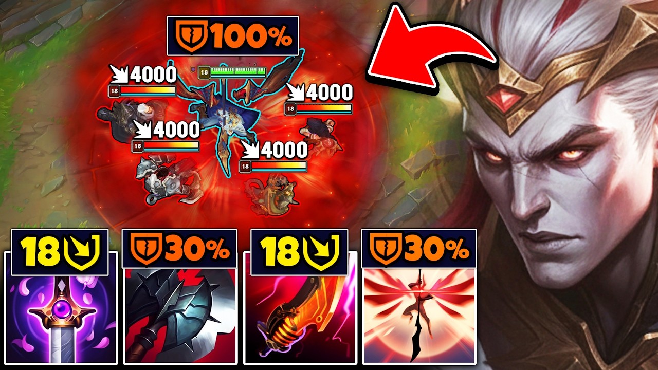 ZAAHEN WITH 100% ARMOR PEN IS NOT BALANCED... (ONE SHOT THEIR WHOLE TEAM)