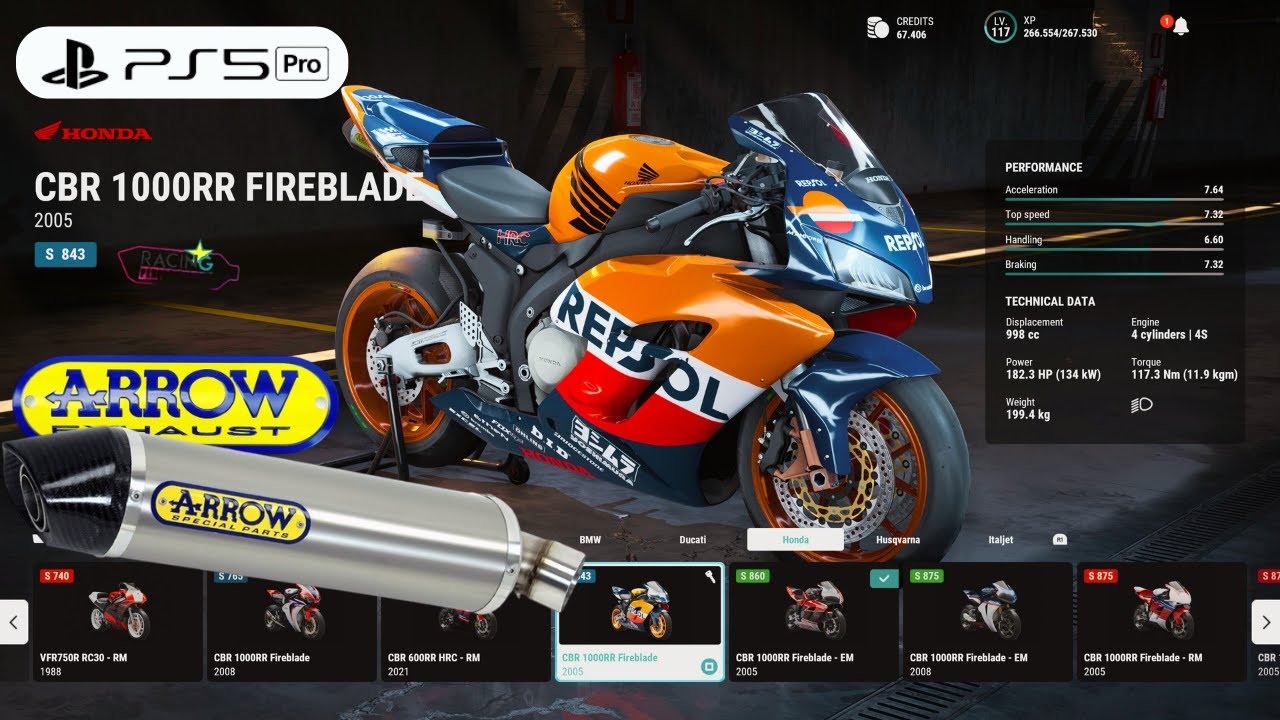 RIDE 5 | Customize Brutal Honda CBR 1000 RR Nurburgring Gameplay [4K PS5 Pro]