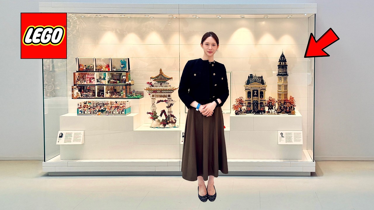 [예술이지우] 와.. 완전 레전드!! 내 레고 작품이 전시 되는 순간!! 🇩🇰🇰🇷 (in 덴마크 LEGO House) - (2)