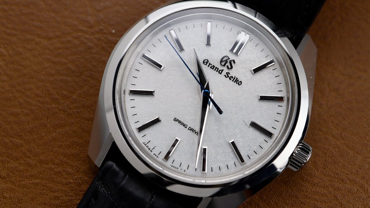 Grand Seiko SBGY011 Asaborake, 44GS Manual Wind Spring Drive! 9R31 Movement!