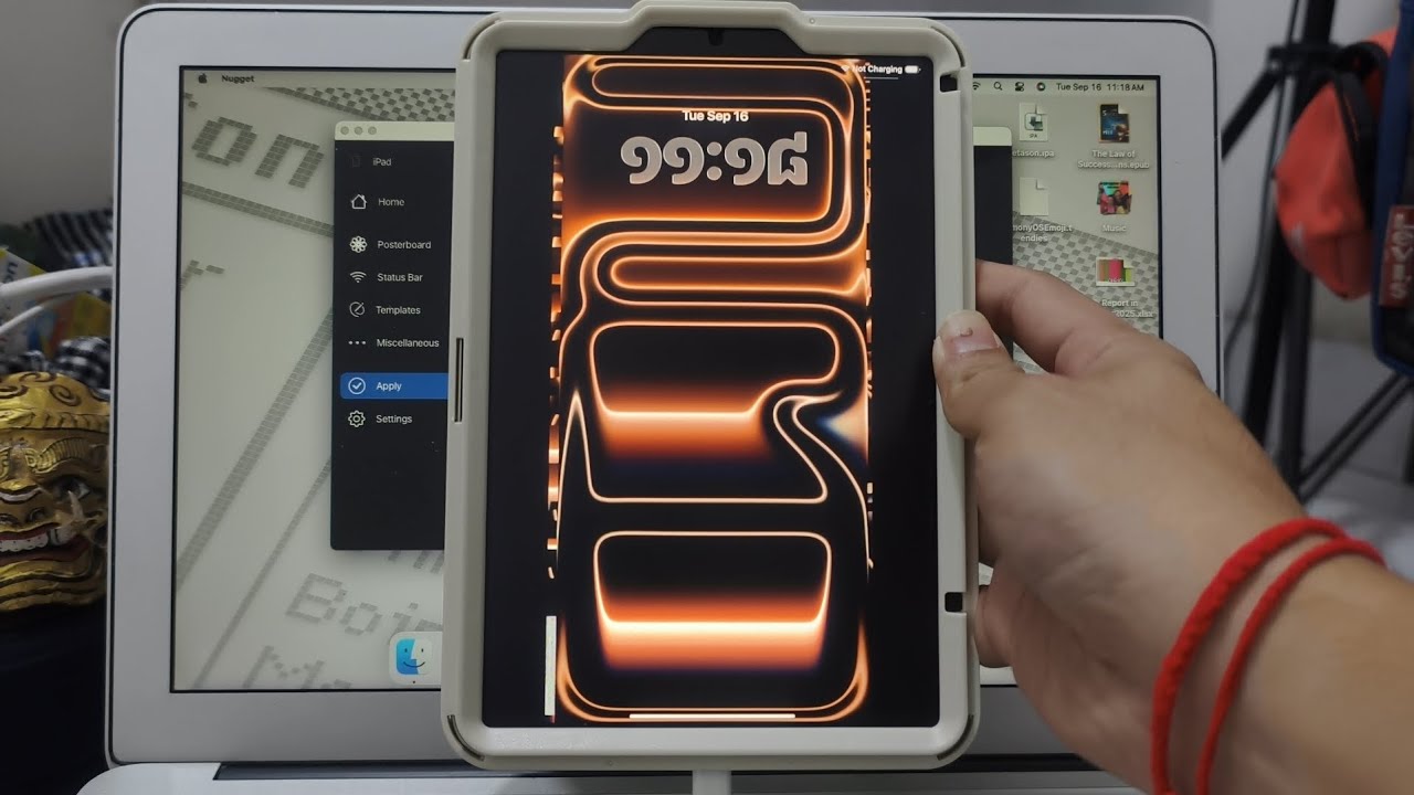 Install iPhone 17 Pro Wallpaper on Old iPhone and iPad using Nugget 😲