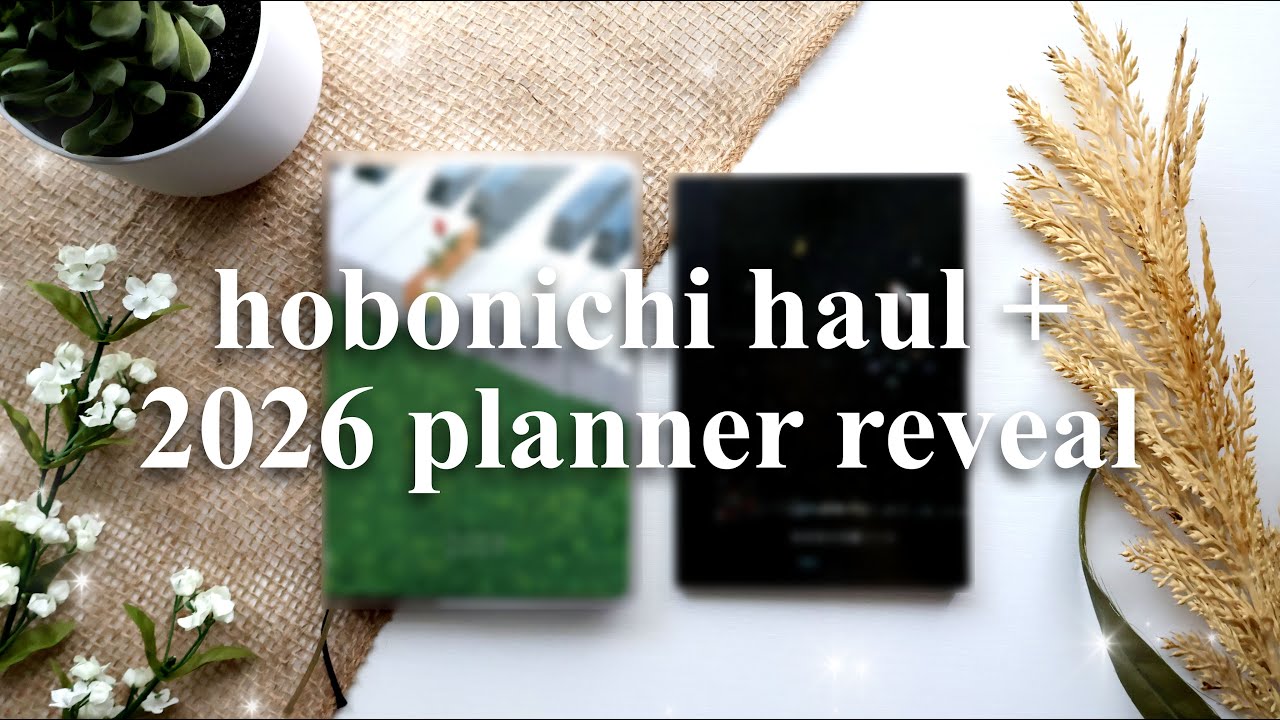 Hobonichi Haul | 2026 Planner Reveal