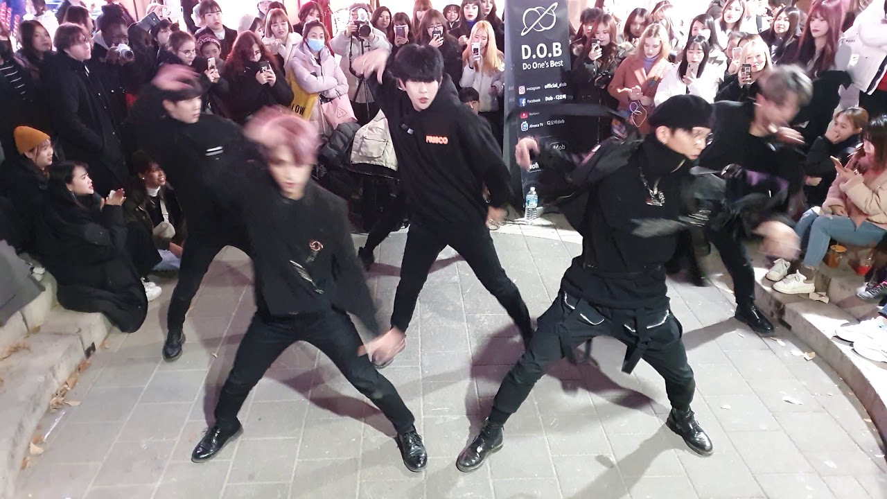 디오비(D.O.B)/ Shoot Out - Monsta x(몬스타엑스) 20191129 홍대버스킹 DANCE COVER