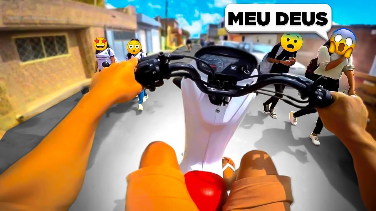 CHAPOU NA POP 110! SEM PLACA !!