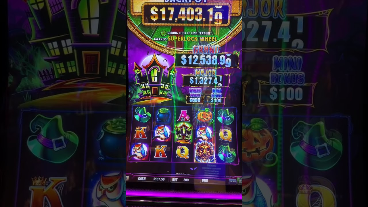 $30 Bets on &ldquo;Super Lock&rdquo; Lock It Link HALLOWEEN Slots!