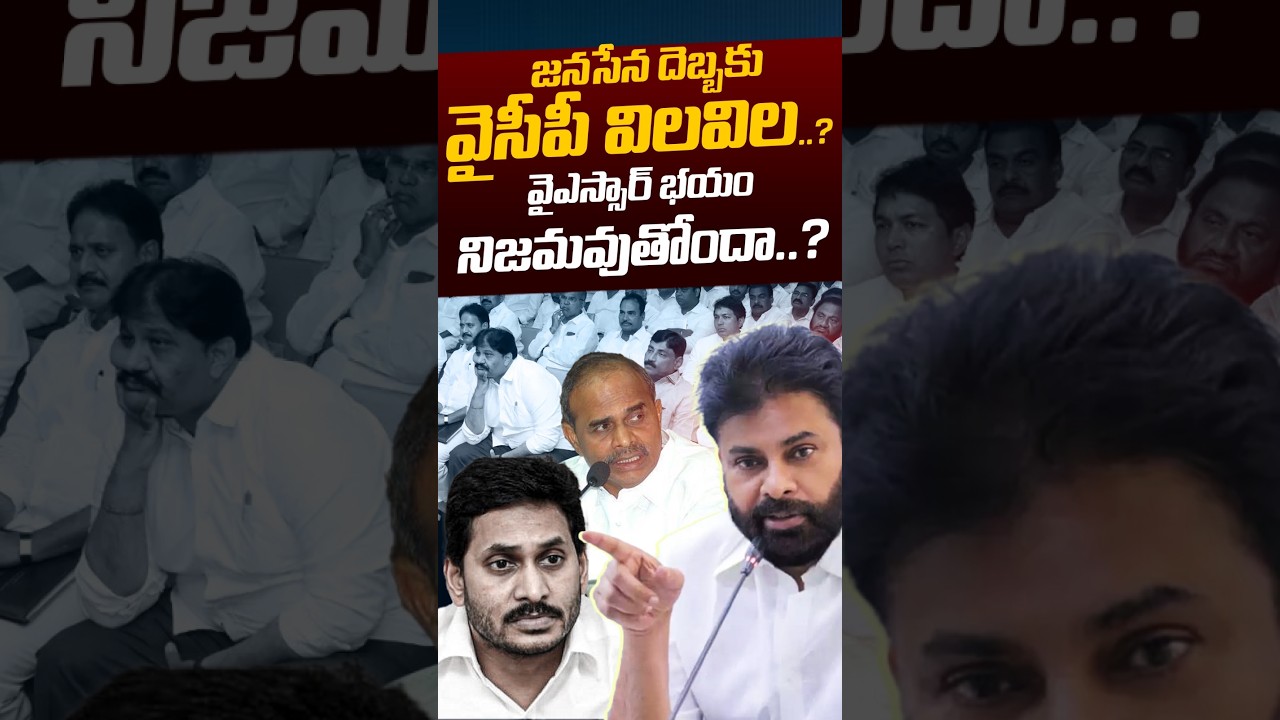 Janasena Big Shock To YCP : జనసేన దెబ్బకు.. వైసీపీ విలవిల..?| Y.S. Rajasekhara Reddy | Nethra Tv